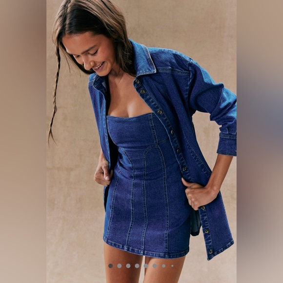 Free People Dresses & Skirts - Free People Alexa Mini Dress Set